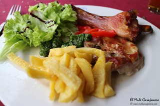 Cabrito al horno El Mirador de Peña Colsa