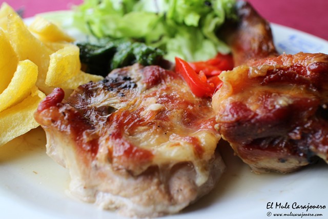 Cabrito al horno El Mirador de Peña Colsa