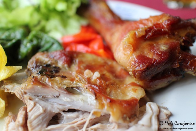 Cabrito al horno El Mirador de Peña Colsa