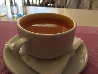 Sopa de ajo La Terminal