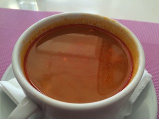 Sopa de ajo La Terminal