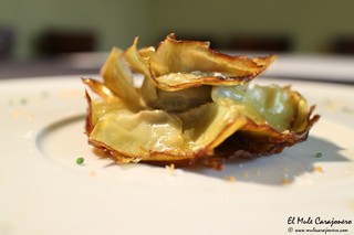Flor de alcachofa confitada en aceite de oliva Vegetalíssimo IX Jornadas