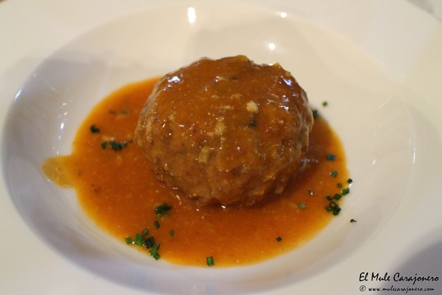 Albondigas de Sarda restaurante la Darsena Suances