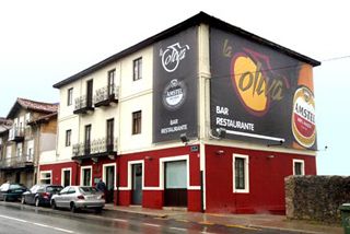 Fachada Restaurante La Oliva Vegana Astillero