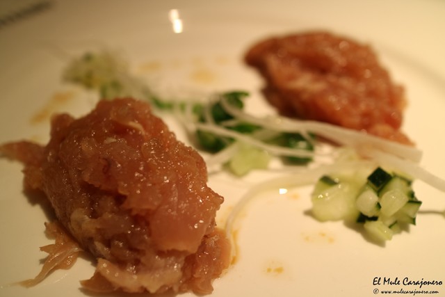 Catya atun versus bonito restaurante Riojano Santander 