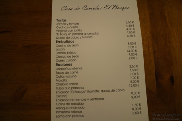El bosque restaurante Solares
