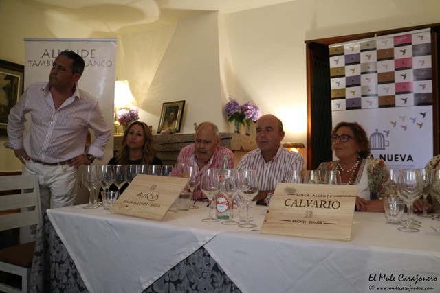 Finca Allende Bodega cata de vinos