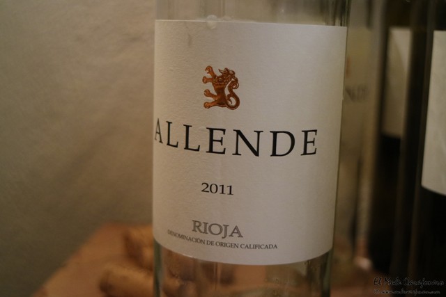 Finca Allende Bodega cata de vinos