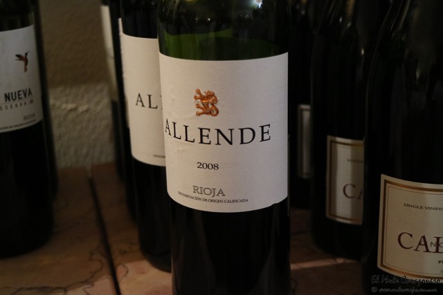 Finca Allende Bodega cata de vinos