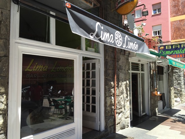 Restaurante lima limon Santander