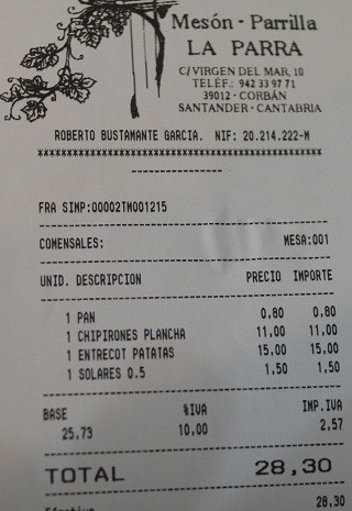 Restaurante Asador la Parra Corban