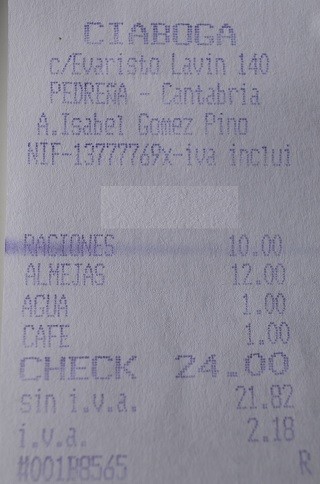 Pedreña Restauramnte Ciaboga