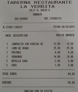 Restaurante la Yerbita Sobarzo