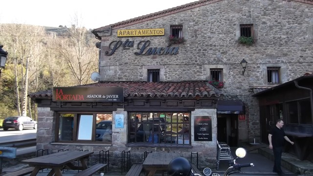 Santa Lucia restaurante La Portada el asador de Javier