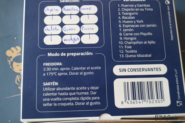 Croqueta y Presumida croqueteria