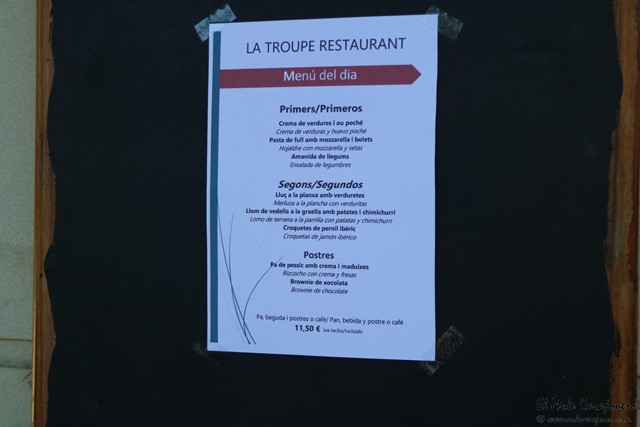 Restaurante La Troupe La Llagosta Barcelona
