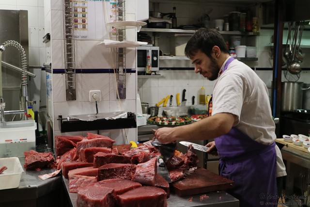 Ronqueo y Jornadas del atún en restaurante La Dársena de Suances