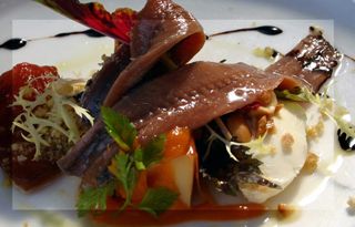 Anchoas de Cantabria El Cenador de Amos Villaverde de Pontones Restaurante