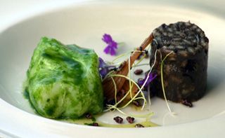 Morcilla sin Sacrificio El Cenador de Amos Villaverde de Pontones Restaurante