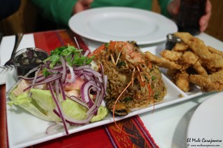 Menu Degustacion en La Mar Brava Sanatnder Comida Peruana