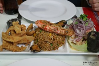 Menu Degustacion en La Mar Brava Sanatnder Comida Peruana