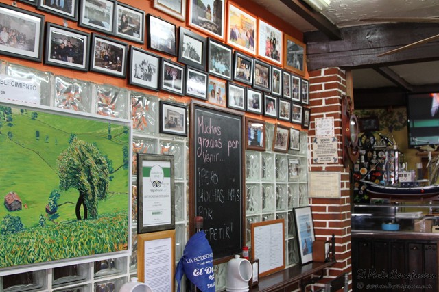 Suances restaurante La Bodega de Sidro
