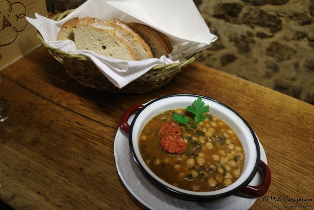 Verduras en el Meson de Luey la Jontoya