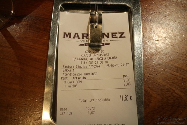 Vermuteria Martinez La Coruña