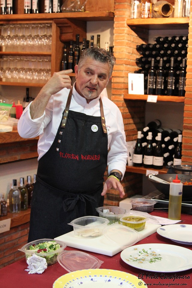 Cocinando con los cinco sentidos Florent Bueyes