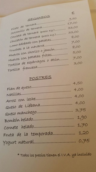 Restaurante Lamadrid Cahecho Liebana Cantabria