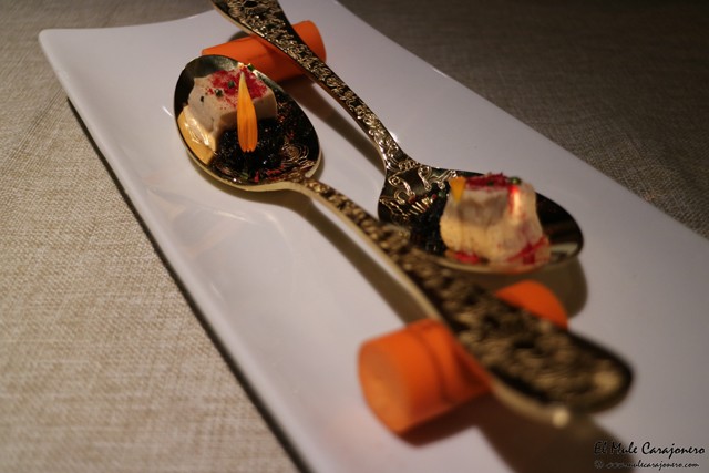Menu degustacion restaurante Azabache Monpia Cantabria
