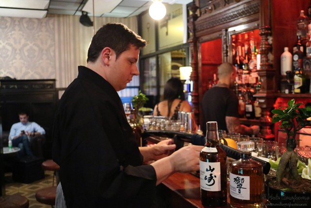 Master class whisky Hibiki Yamazaki en Little Boby
