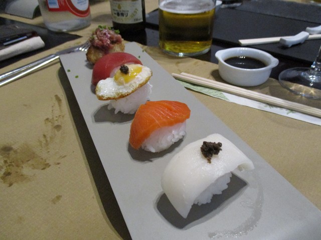 Cocina japonesa en restaurante Somera Laredo Cantabria