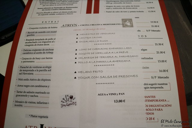 Restaurante Atrium Santander