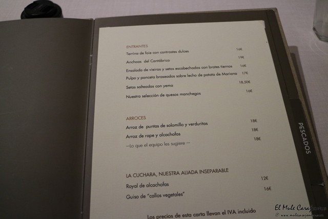 Cuenca restaurante Trivio
