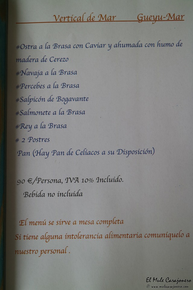 Restaurante Gueyu Mar Ribadesella Asturias