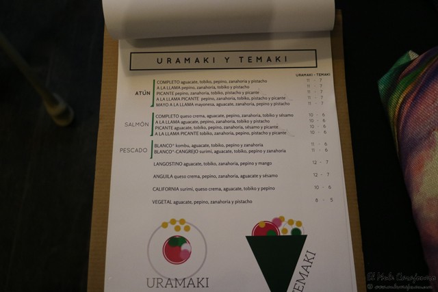 Restaurante japones Olivia San tander Cantabria