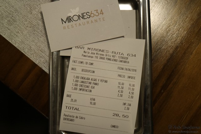 Restaurante Mirones 634 Pomaluengo Cantabria