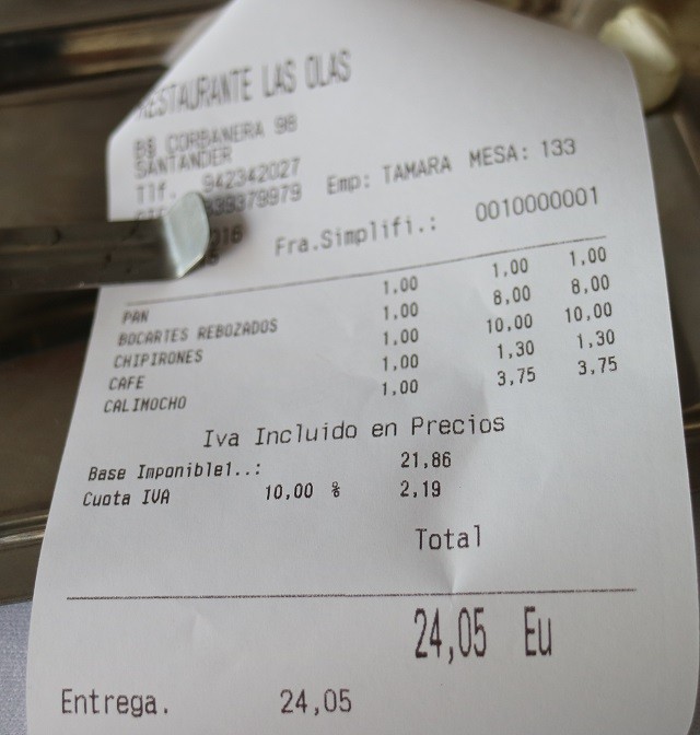 Restaurante las olas La Maruca Monte