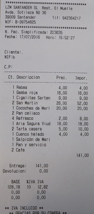 Restaurante el Muelle el Pesquero