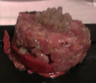 Tartar de atún rojo Restaurante Casa Setien Oruña de Pielagos