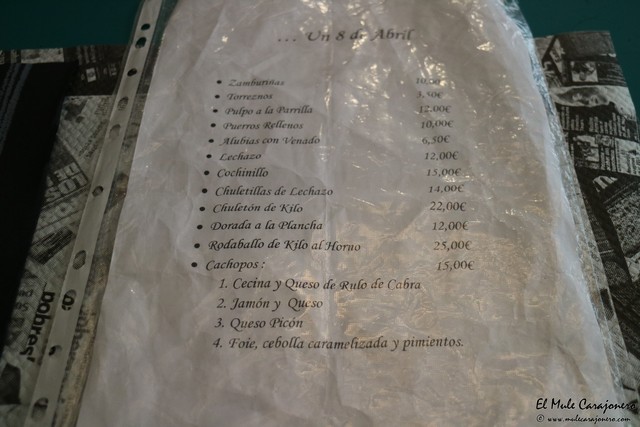 Restaurante un 8 de abril Corrales de Buelna