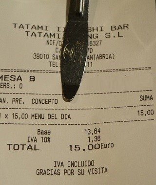 Restaurante Tatami ii Santander