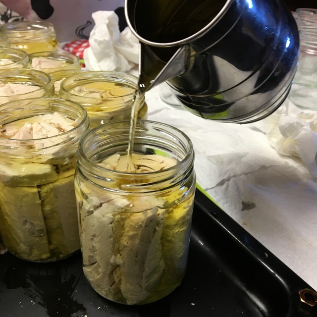 Embotando Bonito, receta conserva bonito