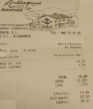 Restaurante Autzagane Amorabieta
