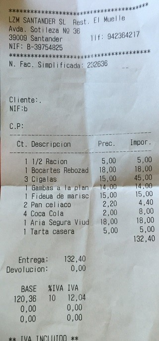 Restaurante El Muelle del Pesquero Santander