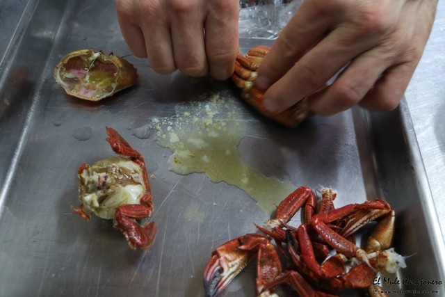 Premios Necora Noja 2016 canelon de Necora receta