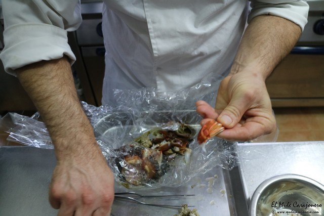 Premios Necora Noja 2016 canelon de Necora receta