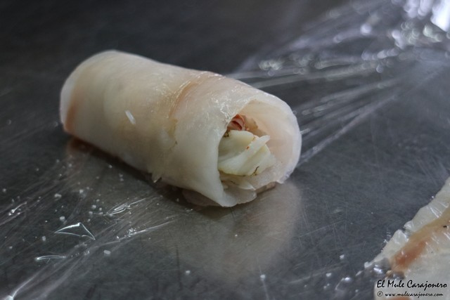 Premios Necora Noja 2016 canelon de Necora receta