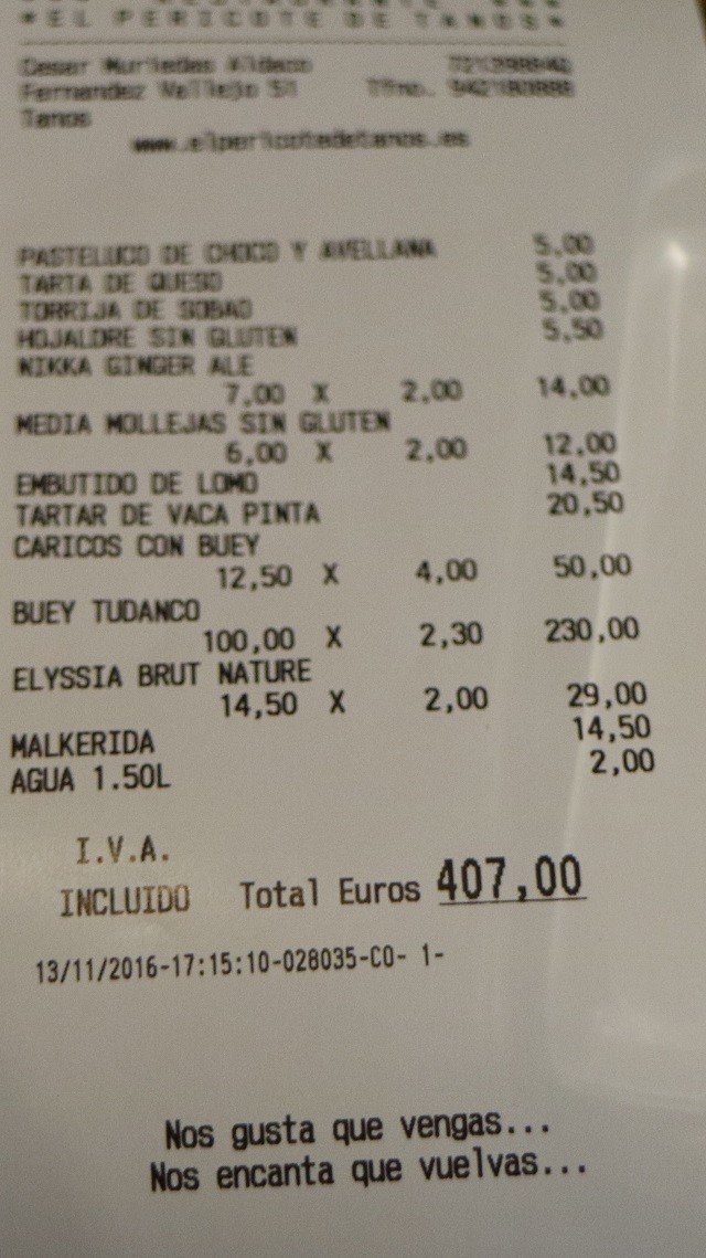 Restaurante El Pericote Tanos